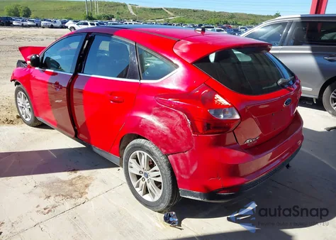 2012 Ford Focus Sel из США, поврежденный, VIN 1FAHP3M23CL344278